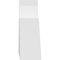 Ekena Millwork Portland Architectural Grade PVC Gable Bracket, 36"W x 6"H x 2"D x 4"F, 4/12 Pitch GBP036X06X0204POR00 - alternate 2